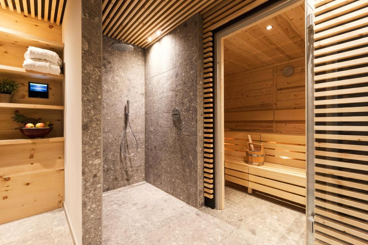Chalet Marmotta "Neve" - Luxus Chalet 圣安东阿尔贝格 外观 照片